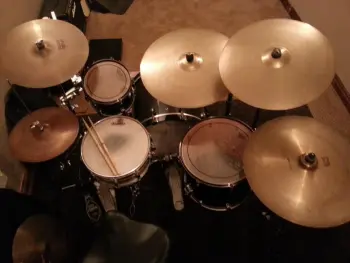 My vintage Paiste set up