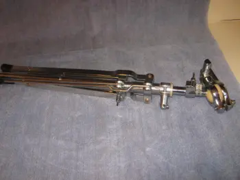 What height Slingerland double tom Set-O-Matic?