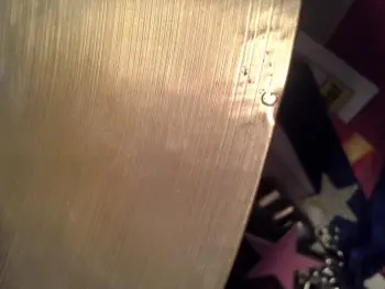 &quot;G&quot; stamped KZildjian cymbal