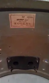 Found A Rogers Bass Drum