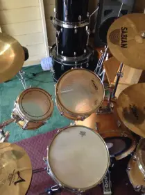 my frist slingerland kit i'm hooked