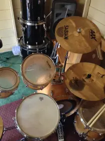 my frist slingerland kit i'm hooked