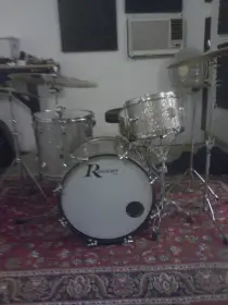 Rogers Silver Sparkle Drums