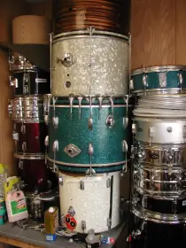 How do you display your drums?