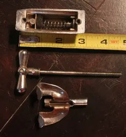 (10) Rogers Cleveland era BD lugs,claws and T-rods