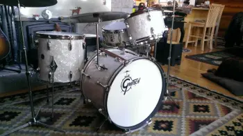 1960's Gretsch Progressive Vintage Drum set 20bd, 18bd, 14fl, 12tm, 14 - $2800 Boston
