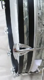 Refinishing Slingerland hoops: absolute disaster