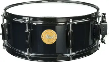 FOR SALE: Pearl Vision Birch Snare Drum Black with Black Hardware 14x5.5