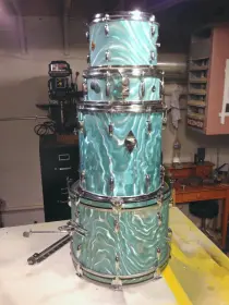 Bought a Round Badge Gretsch Dbl Bass Kit - What to DO?