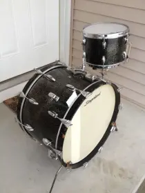 Slingerland Sparkling Black Pearl