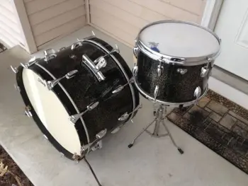 Slingerland Sparkling Black Pearl