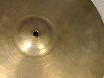 Hopefully you can tell me info.  VINTAGE RARE SIGNED CYMBAL
