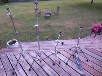 Sonor cymbal stands/snare stand etc...