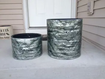 Sky Blue Pearl Adhesive Removal