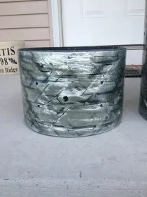 Sky Blue Pearl Adhesive Removal