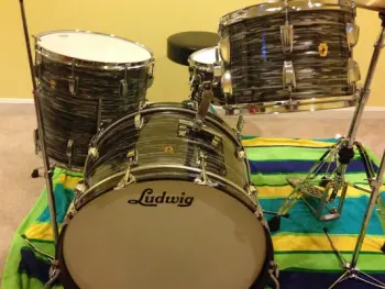 1967 Ludwig rewrapped in Oyster Black Pearl