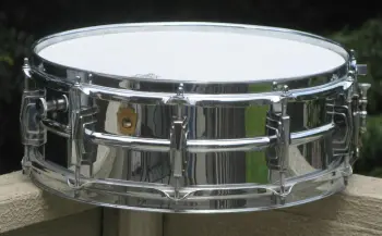 Early 60's Super-Ludwig brass snare drum
