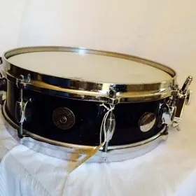 Gretsch Round Badge 4x14 snare.  Black wrap