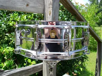 1969 Ludwig keystone badge brass supra