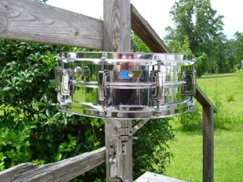1969 Ludwig keystone badge brass supra
