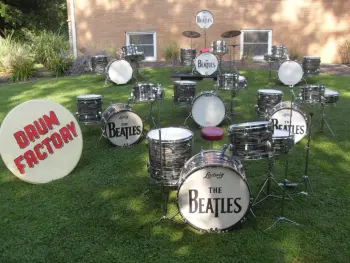 Yard full of Black Oysters &amp; some snare drums!