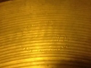True vintage cymbal find...