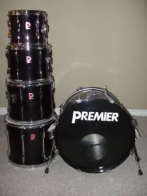 Premier T-Rods on Bass Drum