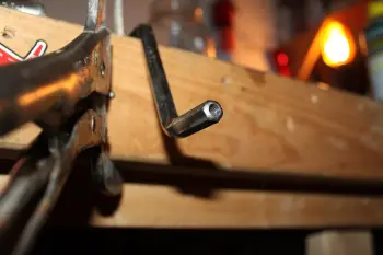 Custom Offset Swivomatic Bass Drum cymbal rod