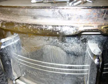 Star snare drum in need of restoration
