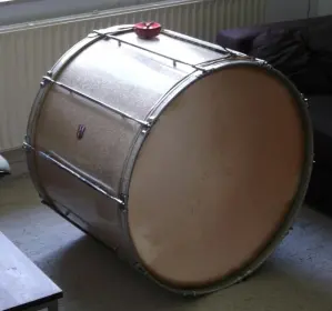 approx. 29 inch Van der Glas bass drum 24 inch deep