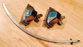 FOR SALE: Vintage 1970's Ludwig Hardware Pack / Hoop Mount Bass Muffler / Spur Mounts