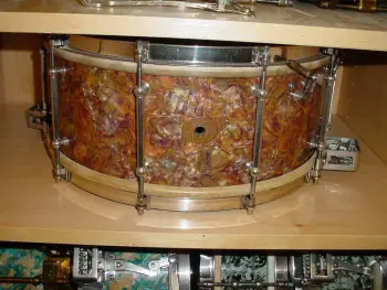 Behind every vintage drum collector