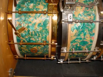 Behind every vintage drum collector