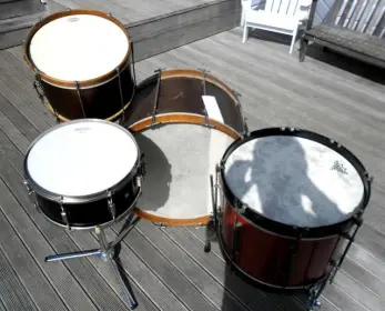 Old Ludwig Marching Snare for kit