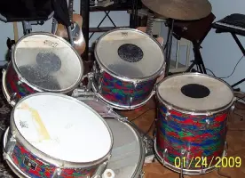 60's/70's Japanese Kit - Unusual Finish?
