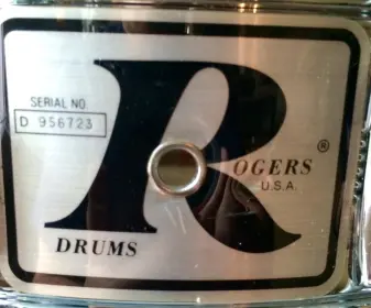Rogers snare drum I.D. and value