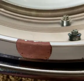 Rogers snare drum I.D. and value