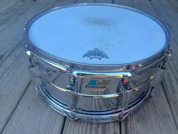 BONHAM! - Vintage 70's Ludwig B/O Badge 6.5" x 14" Supraphonic Snare Drum