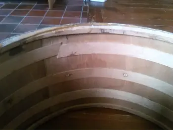 Duplex Manufacturing Co. 26x14 Bass Drum
