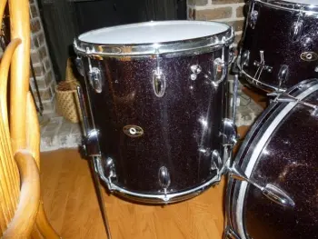 Slingerland Black Sparkle Pearl