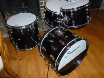 Slingerland Black Sparkle Pearl