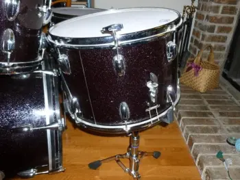 Slingerland Black Sparkle Pearl