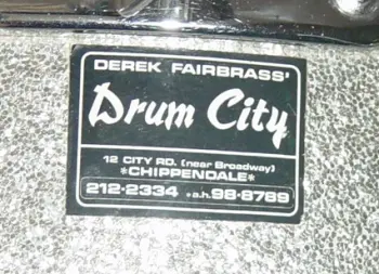 Music Store Decals