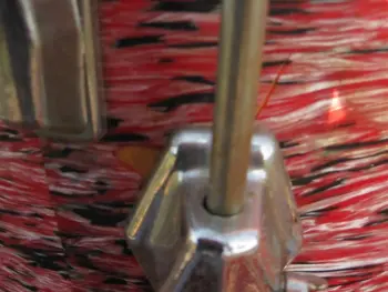 Pearl wood / fiberglass in red oyster