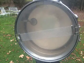 RARE COB Ludwig early 60's Pre-Serial Chrome-Over-Brass Surpaphonic snare drum!
