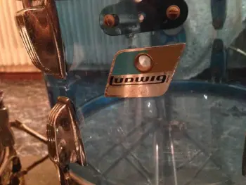 Ludwig Blue Vistalite Year Identification