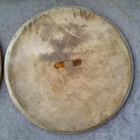 14&quot; Slingerland calfskin heads (2)