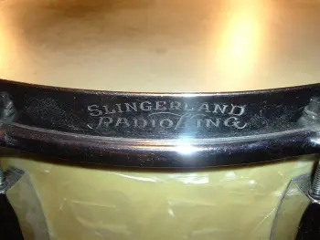 Late 40's to 1950 Slingerland Radio King kit snare set w/ Trans Stamp A. Zildjian  HI