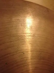 Late 40's to 1950 Slingerland Radio King kit snare set w/ Trans Stamp A. Zildjian  HI
