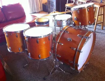 1969 Ludwig LM402 Keystone badge